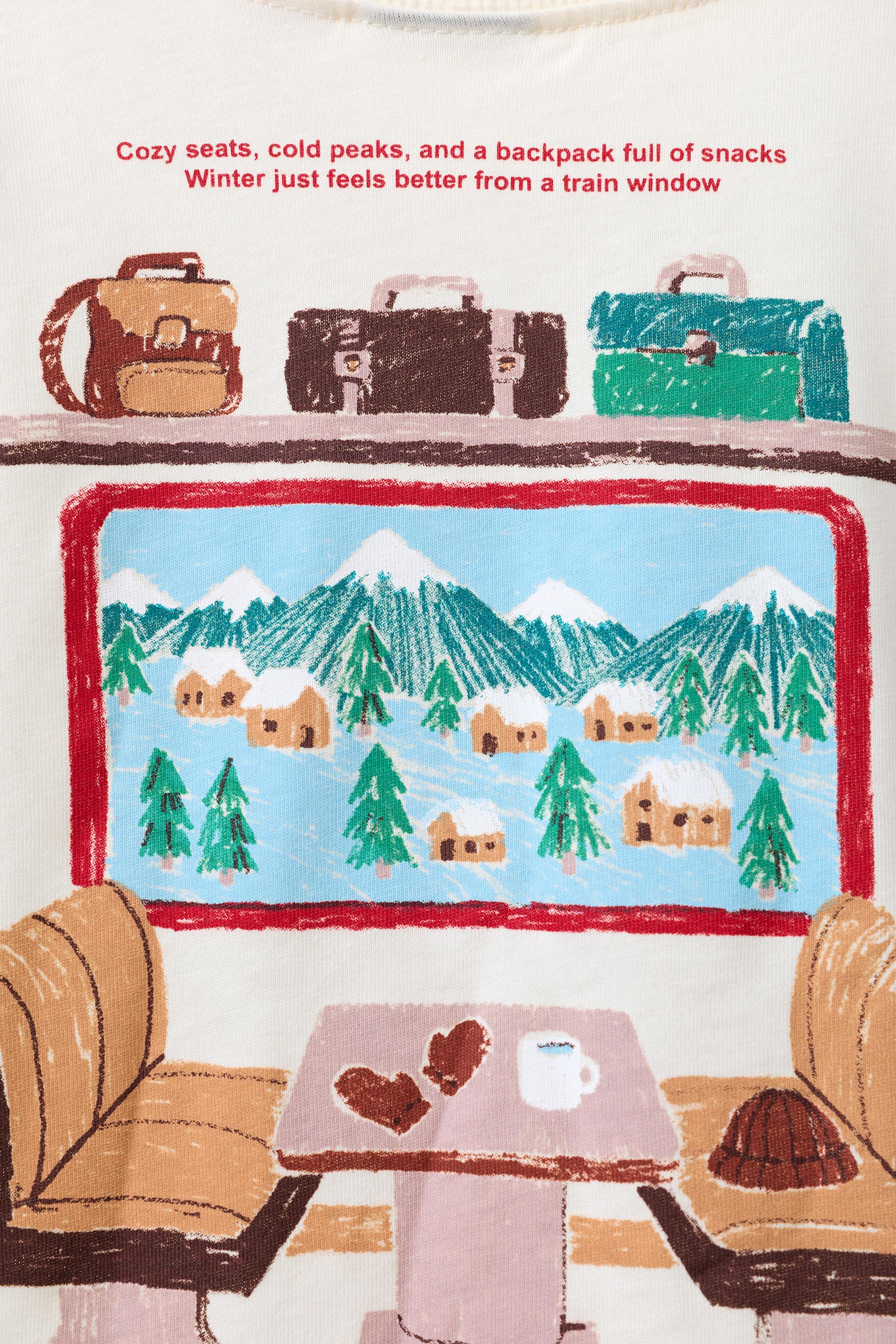 RAISED PRINT T-SHIRT